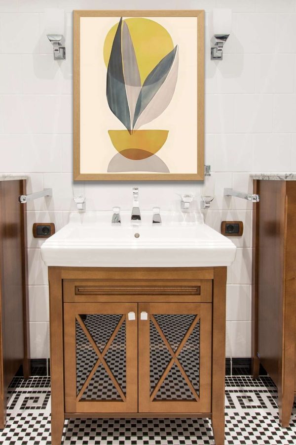 Cuadros Elegantes para Baños Modernos