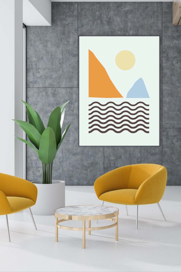 Poster Minimalista Playa