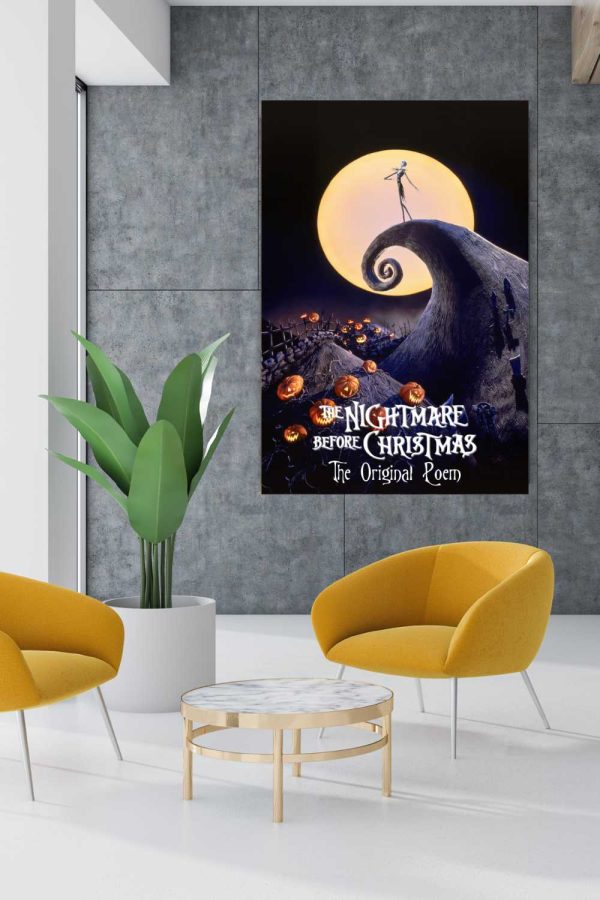 poster the nightmare before chrismas